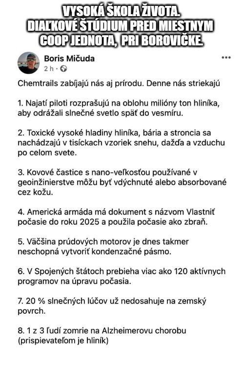 VŠŽ - KATEDRA CHÉMIE